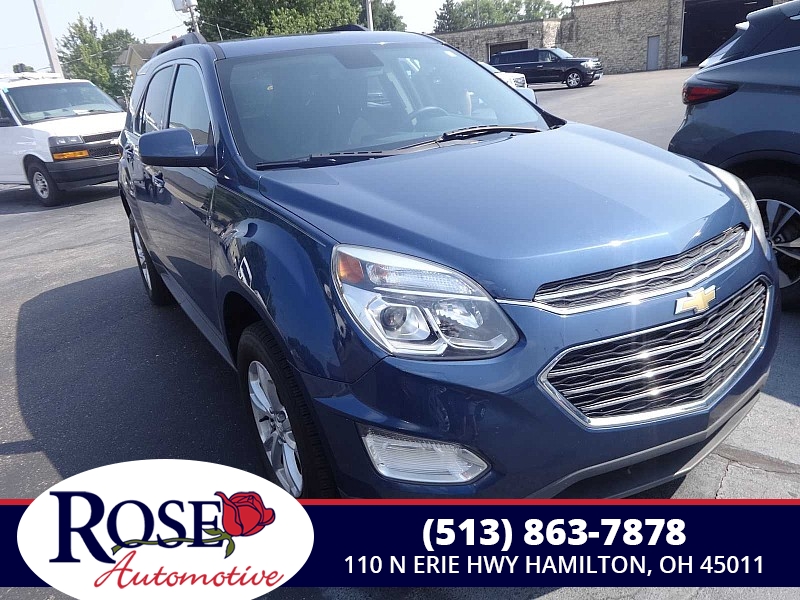 Used 2017  Chevrolet Equinox 4d SUV FWD LT at Rose Automotive near Hamilton, OH