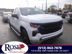  2024 Chevrolet Silverado 1500 2WD Reg Cab 140" Work Truck at Rose Automotive near Hamilton&comma; OH