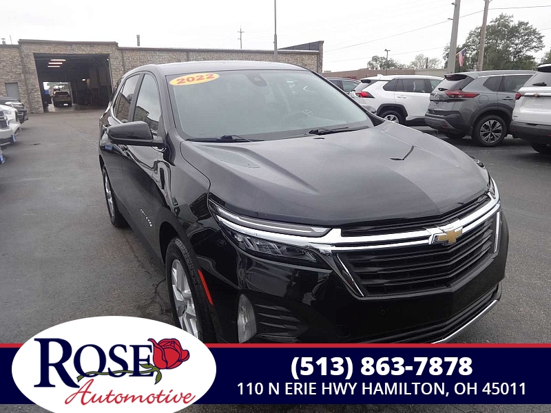 Used 2022  Chevrolet Equinox FWD 4dr LT w/1LT at Rose Automotive near Hamilton, OH