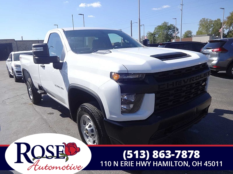Used 2022  Chevrolet Silverado 2500HD 4WD Reg Cab 142" Work Truck at Rose Automotive near Hamilton, OH