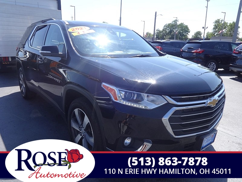 Used 2021  Chevrolet Traverse AWD 4dr LT Leather at Rose Automotive near Hamilton, OH