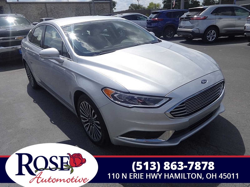 Used 2018  Ford Fusion 4d Sedan SE AWD at Rose Automotive near Hamilton, OH