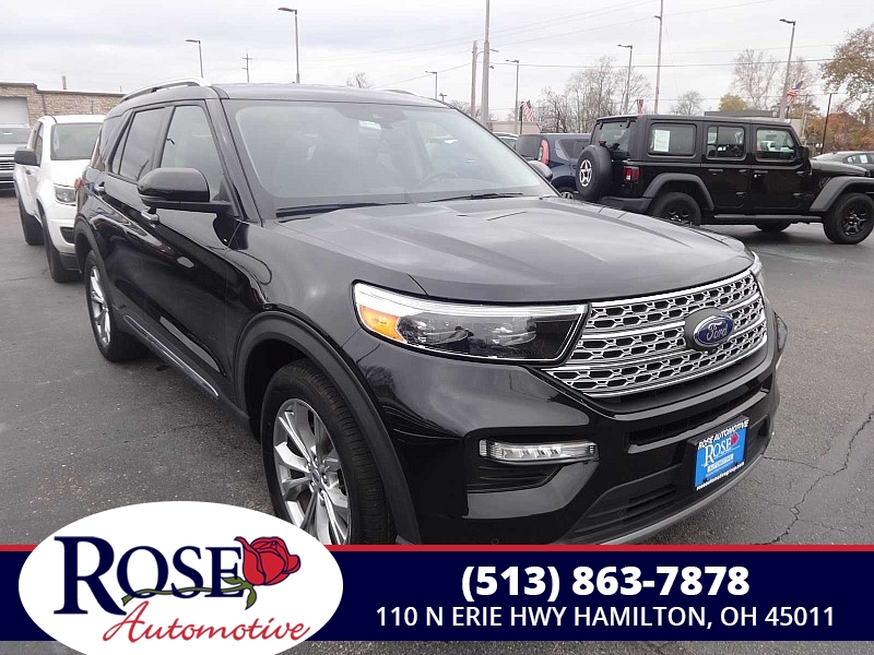 Used 2021  Ford Explorer Limited 4WD at Rose Automotive near Hamilton, OH