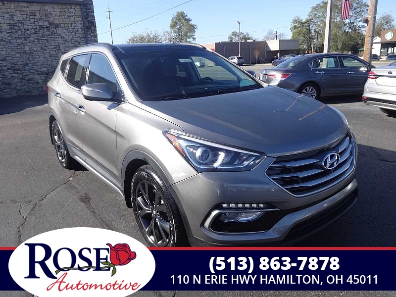 Used 2018  Hyundai Santa Fe Sport 2.0T Ultimate Auto AWD at Rose Automotive near Hamilton, OH