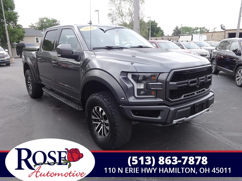 Used 2020  Ford F-150 4WD SuperCrew Raptor at Rose Automotive near Hamilton, OH