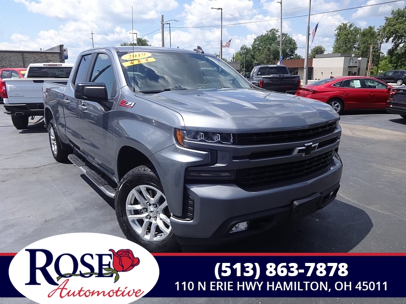 Used 2019  Chevrolet Silverado 1500 4WD Double Cab RST at Rose Automotive near Hamilton, OH