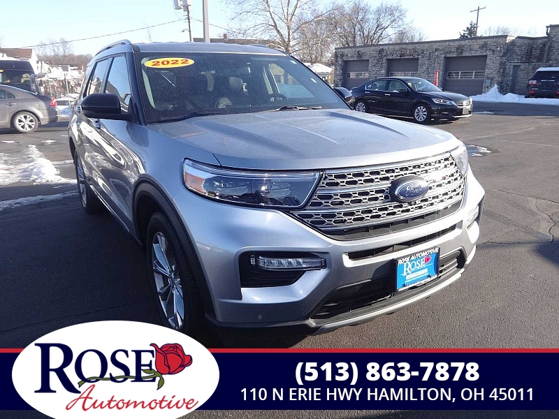 Used 2022  Ford Explorer Limited 4WD at Rose Automotive near Hamilton, OH