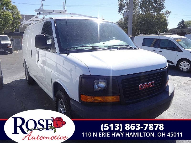 Used 2015  GMC Savana Cargo Van 3500 Van at Rose Automotive near Hamilton, OH