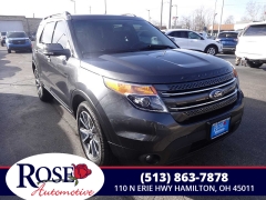 Used 2015  Ford Explorer 4d SUV 4WD XLT at Rose Automotive near Hamilton&comma; OH