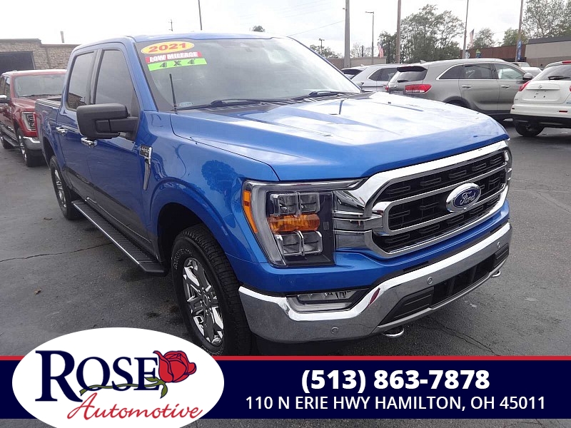 Used 2021  Ford F-150 4WD SuperCrew 5.5' Box at Rose Automotive near Hamilton, OH