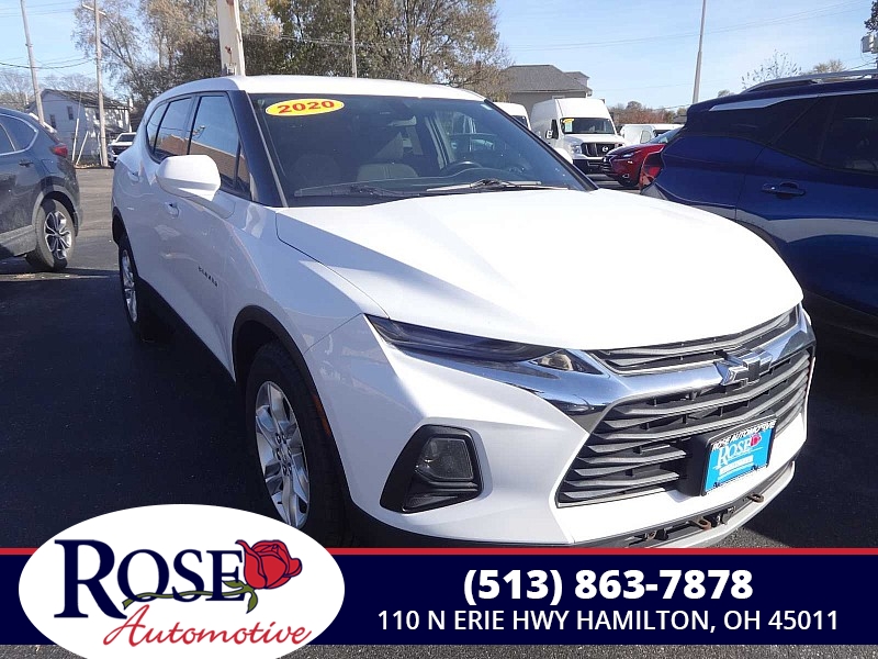 Used 2020  Chevrolet Blazer 4d SUV AWD LT w&sol;2LT V6 at Rose Automotive near Hamilton&comma; OH