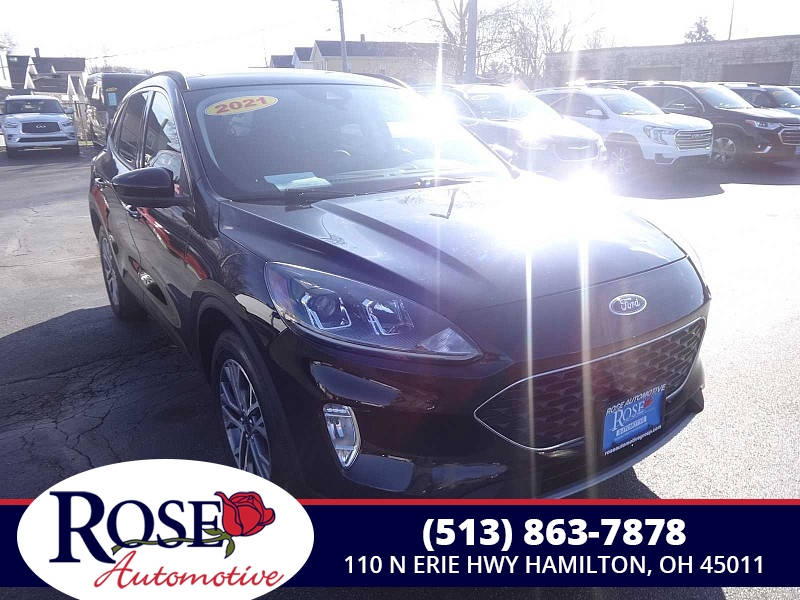 Used 2021  Ford Escape SEL AWD at Rose Automotive near Hamilton, OH