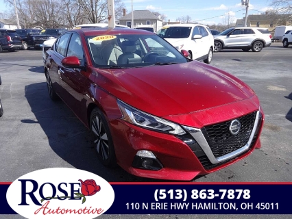 Used 2020 Nissan Altima 4d Sedan FWD 2.5L SV at Rose Automotive near Hamilton, OH
