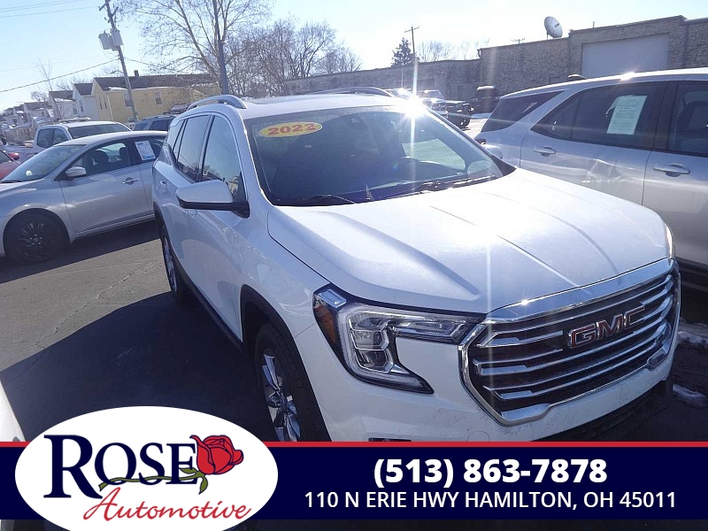 Used 2022  GMC Terrain AWD 4dr SLT at Rose Automotive near Hamilton, OH