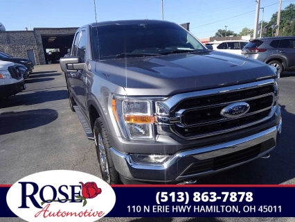 Used 2021 Ford F-150 4WD XLT SuperCab 6.5' Box at Rose Automotive near Hamilton, OH