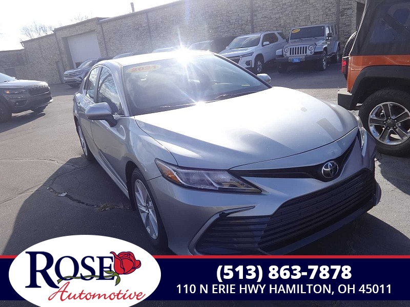 Used 2021  Toyota Camry LE Auto at Rose Automotive near Hamilton&comma; OH