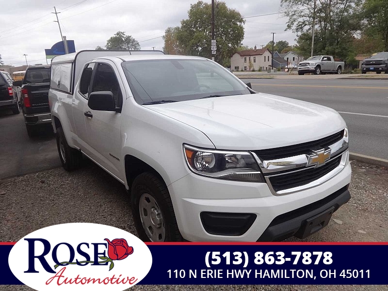 Used 2020  Chevrolet Colorado 2WD Ext Cab WT at Rose Automotive near Hamilton, OH