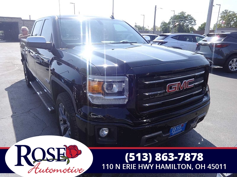 Used 2014  GMC Sierra 1500 4WD Crew Cab SLT at Rose Automotive near Hamilton, OH