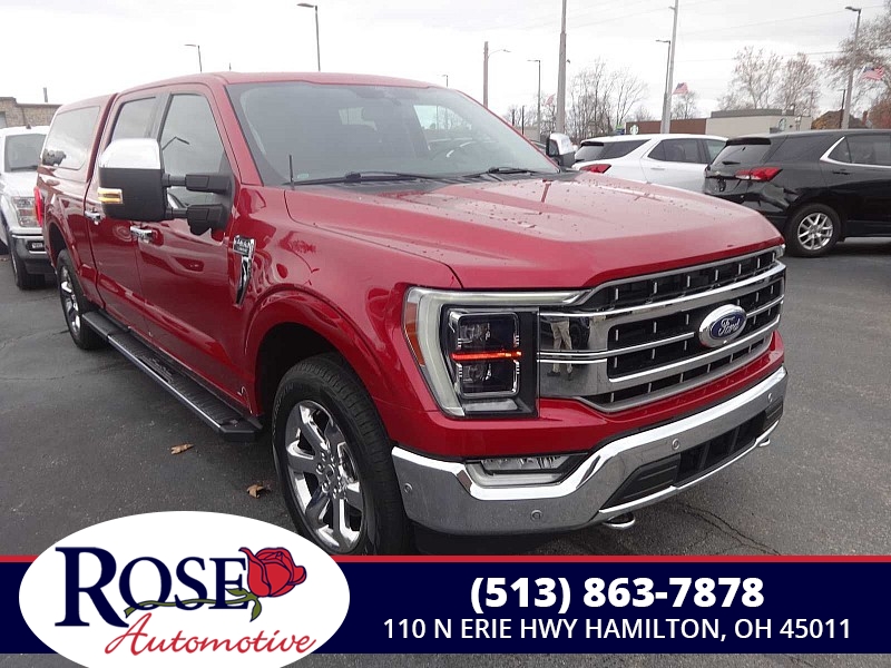 Used 2021  Ford F-150 4WD SuperCrew Box at Rose Automotive near Hamilton&comma; OH