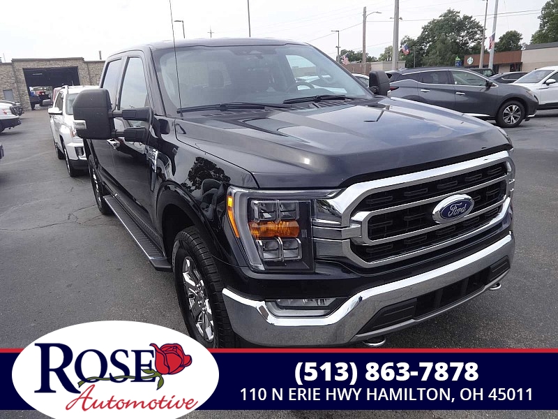Used 2021 Ford F-150 4WD XLT SuperCrew 5.5' Box at Rose Automotive near Hamilton, OH