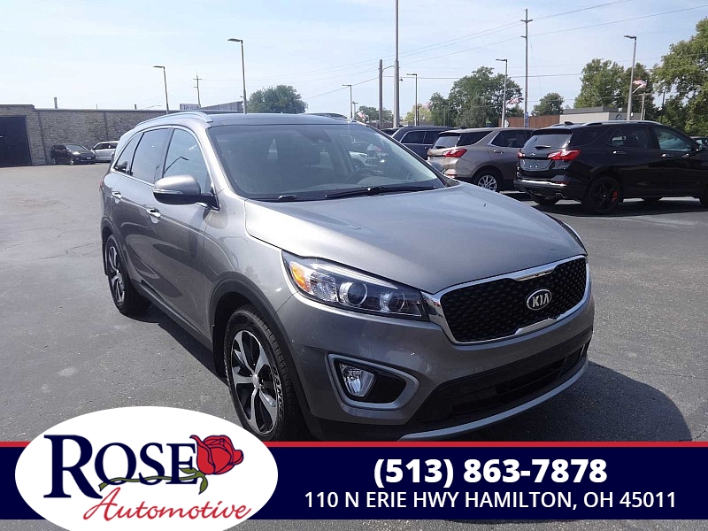 Used 2018  Kia Sorento 4d SUV FWD EX V6 at Rose Automotive near Hamilton, OH