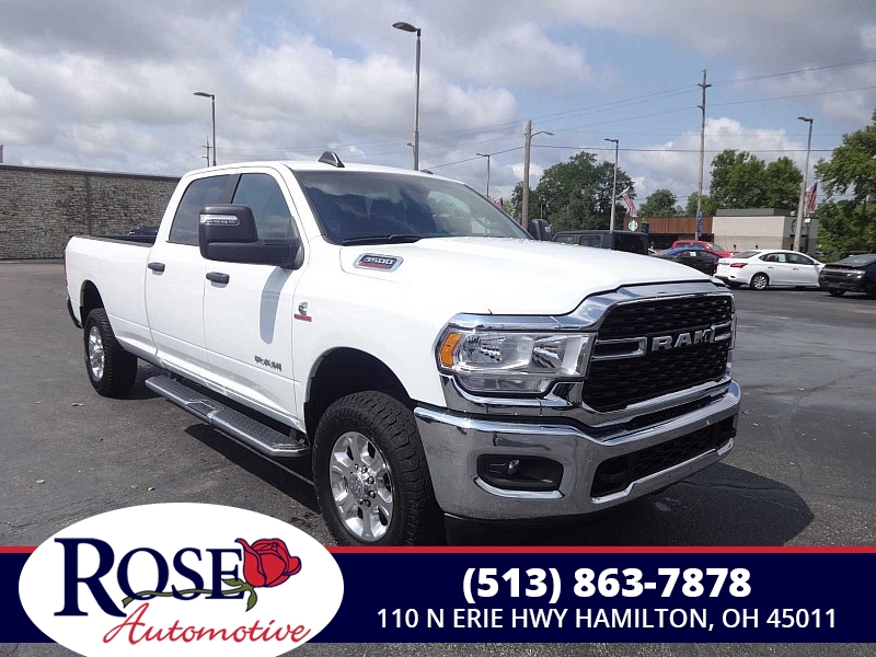 Used 2023  Ram 3500 4WD Big Horn Crew Cab 8' Box at Rose Automotive near Hamilton, OH