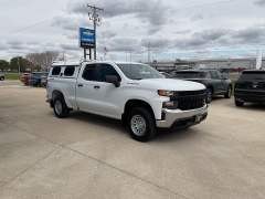 Used 2020  Chevrolet Silverado 1500 4WD Double Cab Work Truck at Ollenburg Motors near Garner&comma; IA
