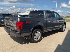 Used 2018  Ford F-150 4WD SuperCrew Platinum 5 1&sol;2 Dsl at Ollenburg Motors near Garner&comma; IA
