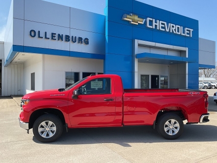 New 2025 Chevrolet Silverado 1500 4WD Reg Cab 140