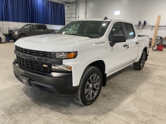 Used 2021  Chevrolet Silverado 1500 4WD Crew Cab 147" Work Truck at Ollenburg Motors near Garner&comma; IA