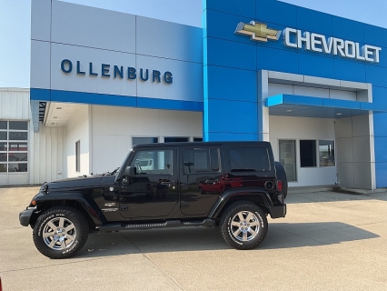Used 2015 Jeep Wrangler Unlimited 4d Convertible Sahara at Ollenburg Motors near Garner, IA