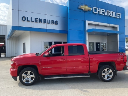 Used 2018 Chevrolet Silverado 1500 4WD Crew Cab LT Z71 All Star Edition at Ollenburg Motors near Garner, IA