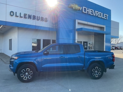 Used 2023 Chevrolet Colorado 4WD Crew Cab Z71 at Ollenburg Motors near Garner, IA
