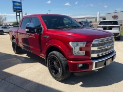 Used 2015  Ford F-150 4WD Supercrew Platinum 5 1&sol;2 at Ollenburg Motors near Garner&comma; IA