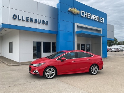 Used 2018 Chevrolet Cruze 4d Sedan Premier at Ollenburg Motors near Garner, IA