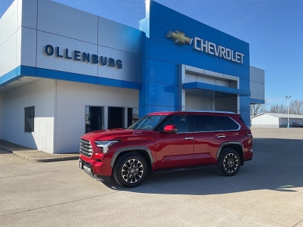 Used 2024 Toyota Sequoia Limited 4WD at Ollenburg Motors near Garner, IA