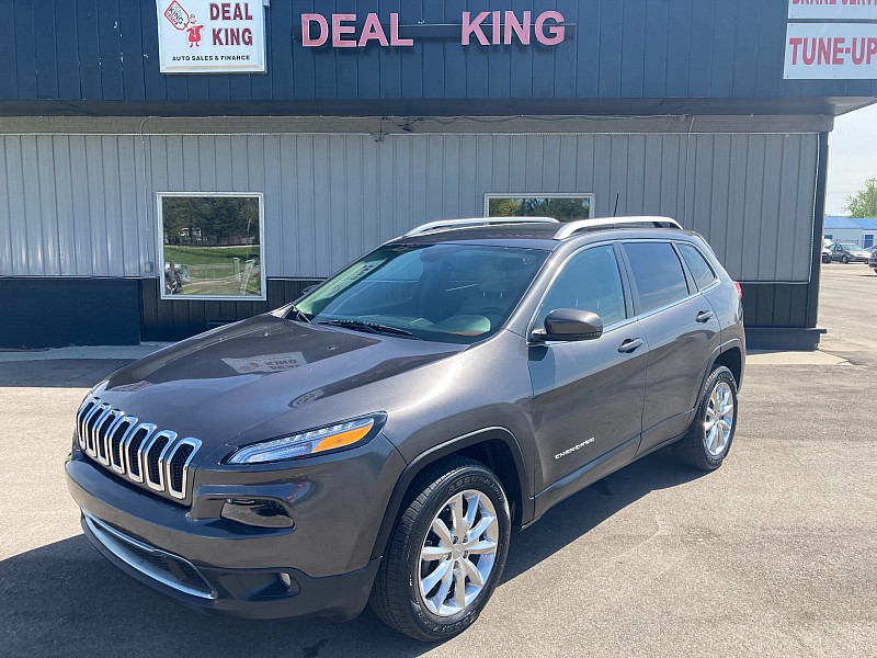 Used 2016  Jeep Cherokee 4d SUV 4WD Limited V6 at Deal King Adrian near Adrian, MI