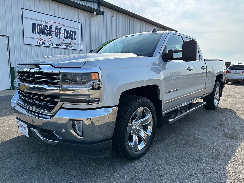 Used 2017  Chevrolet Silverado 1500 4WD Double Cab LTZ at House of Carz near Rochester, IN