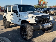 Used 2016 Jeep Wrangler Unlimited 4d Convertible Sahara at House of Carz near Rochester, IN