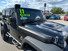 Used 2017 Jeep Wrangler Unlimited 4d Convertible Rubicon at House of Carz near Rochester, IN
