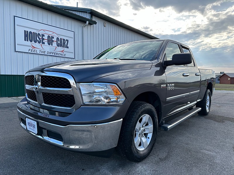 Used 2017  Ram 1500 4WD Quad Cab SLT at House of Carz near Rochester, IN