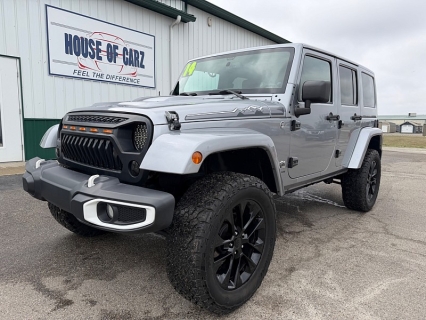 Used 2014 Jeep Wrangler Unlimited 4d Convertible Sahara Polar Edition at House of Carz near Rochester, IN