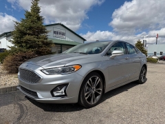 Used 2020  Ford Fusion 4d Sedan AWD Titanium at House of Carz near Rochester&comma; IN