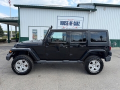 Used 2011  Jeep Wrangler Unlimited 4d Convertible Sahara at House of Carz near Rochester&comma; IN