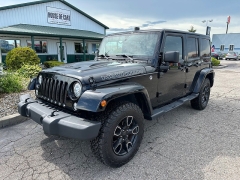 Used 2017 Jeep Wrangler Unlimited 4d Convertible Sahara Smoky Mountain at House of Carz near Rochester, IN