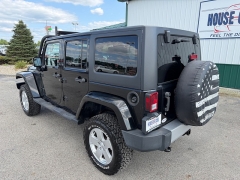 Used 2011  Jeep Wrangler Unlimited 4d Convertible Sahara at House of Carz near Rochester&comma; IN
