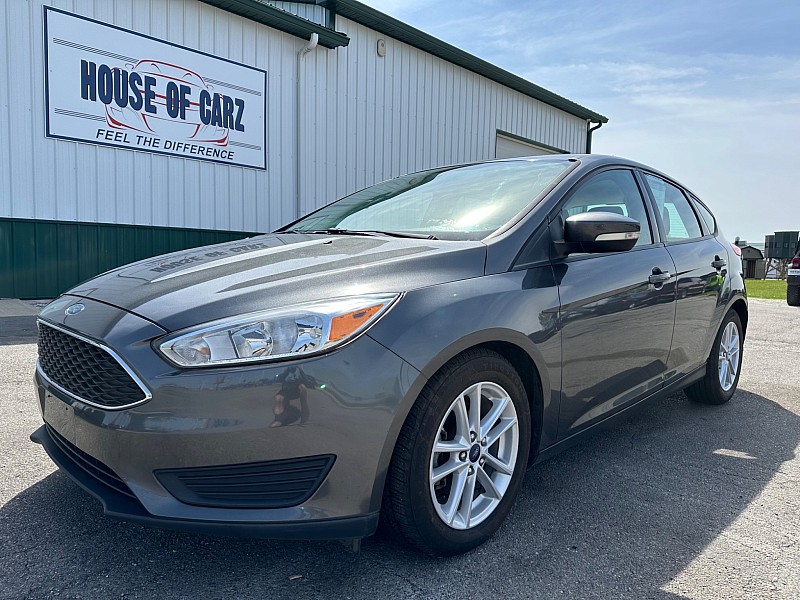 Used 2017  Ford Focus 4d Hatchback SE at House of Carz near Rochester, IN