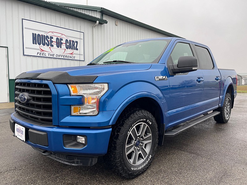 Used 2016  Ford F-150 4WD SuperCrew XLT 5 1/2 at House of Carz near Rochester, IN