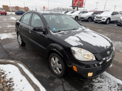 Used 2009  Kia Rio 4d Sedan LX 5spd at House of Carz near Rochester&comma; IN