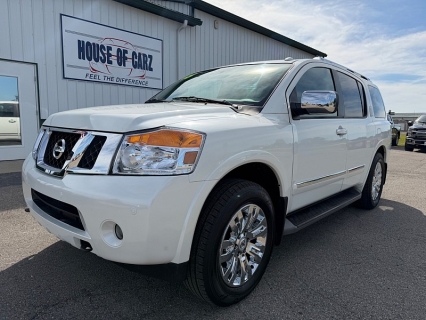 Used 2015 Nissan Armada 4d SUV 4WD Platinum at House of Carz near Rochester, IN